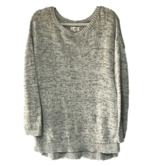 Women’s Lou & Grey sweater white with gray pattern size L‎ with side zippers - Picture 1 of 6